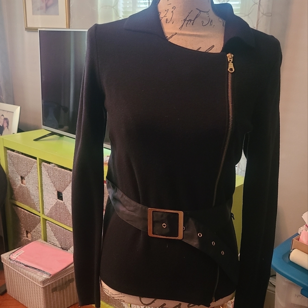 HP🔥🔥Gorgeous Chelsea & Theodore Belted Waist Jacket small never worn